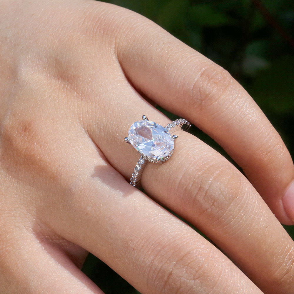 Elegant Wide Lace Cuff Ring