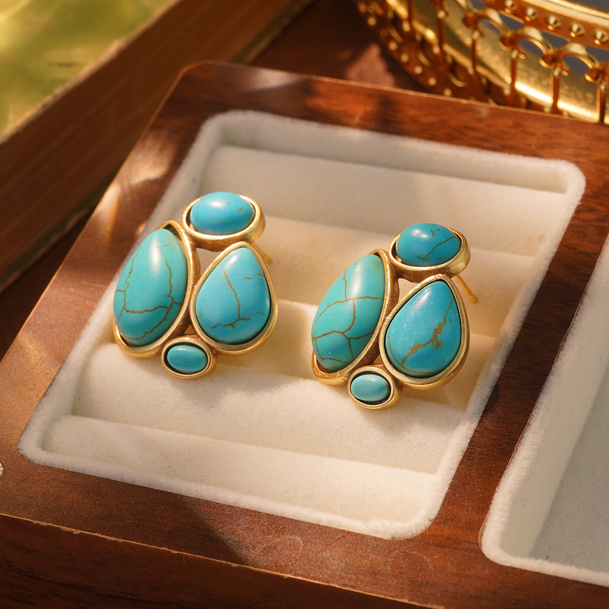 Vintage Turquoise Earrings
