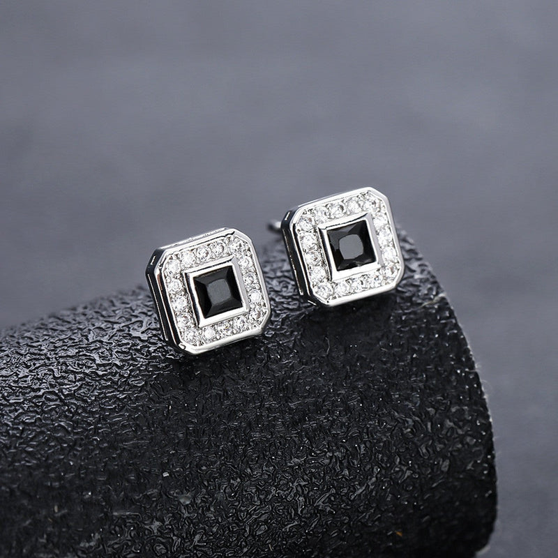 Classic Black Onyx Earrings
