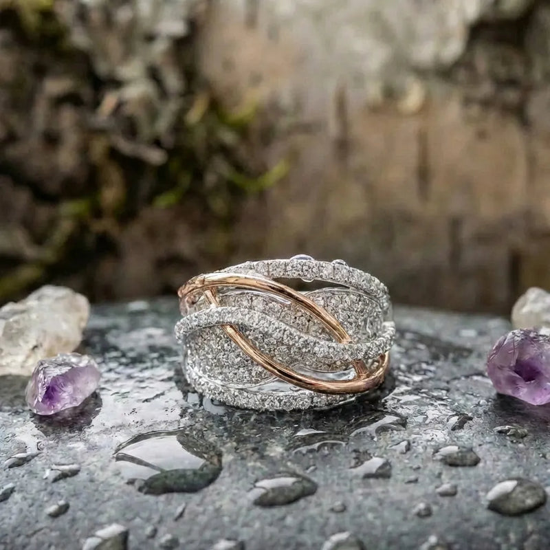 Elegant Cubic Zirconia Ring