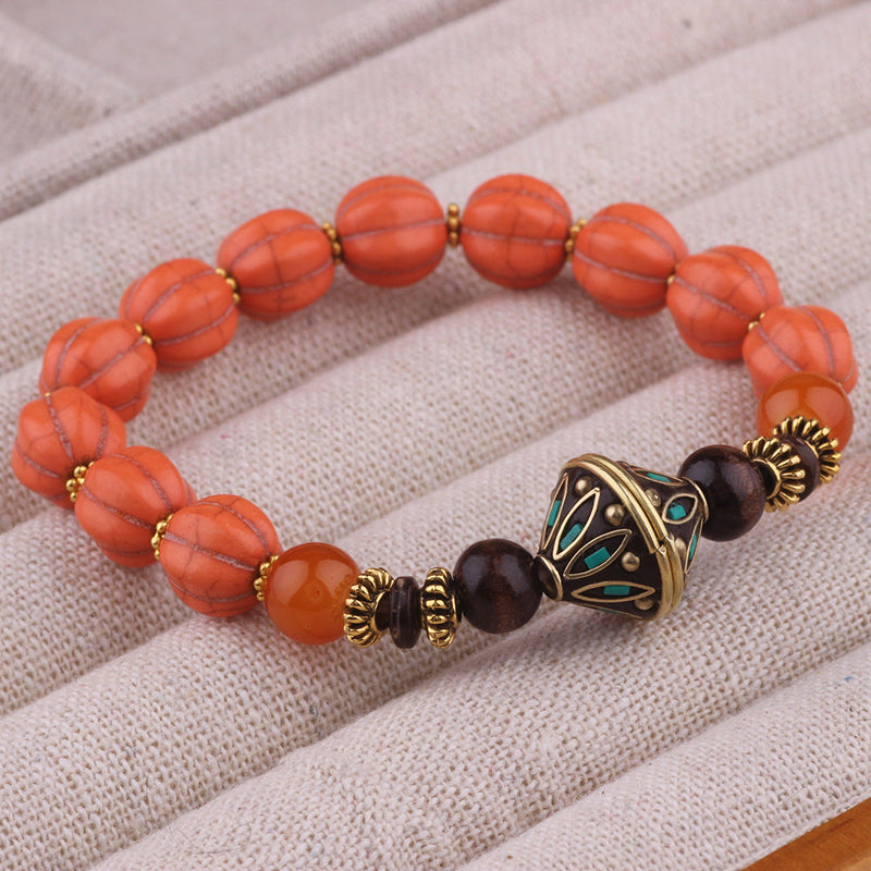 Bohemian Coral Bracelet