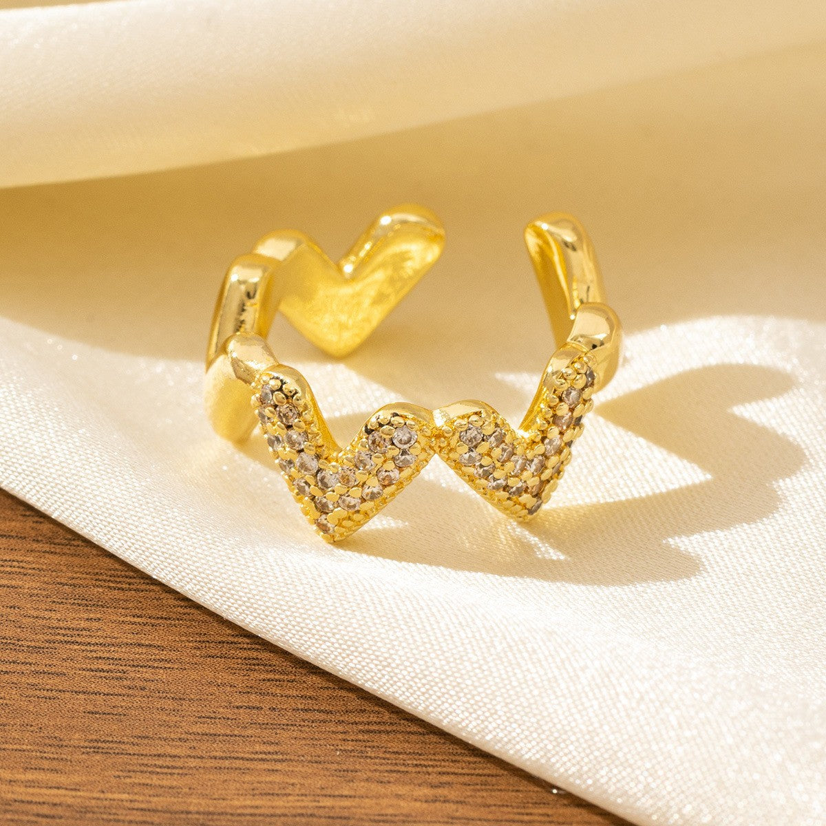Gold Heart Ring