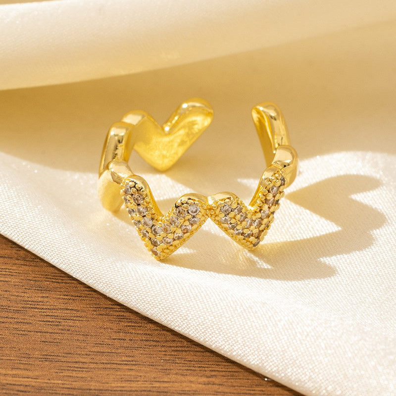 Gold Heart Ring