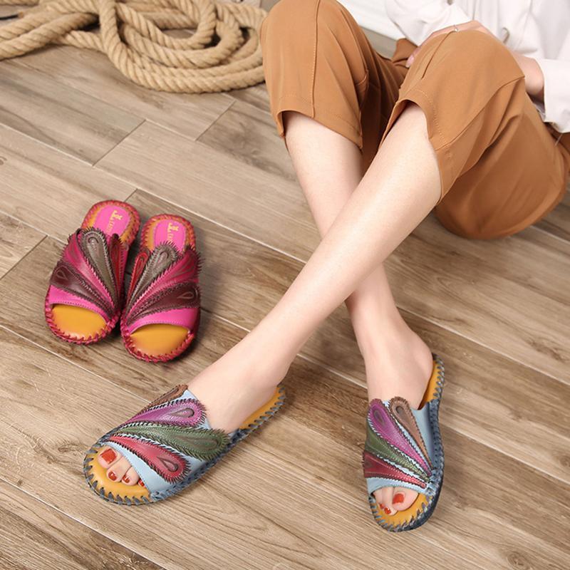 Style Flat Bottom Beach Slippers