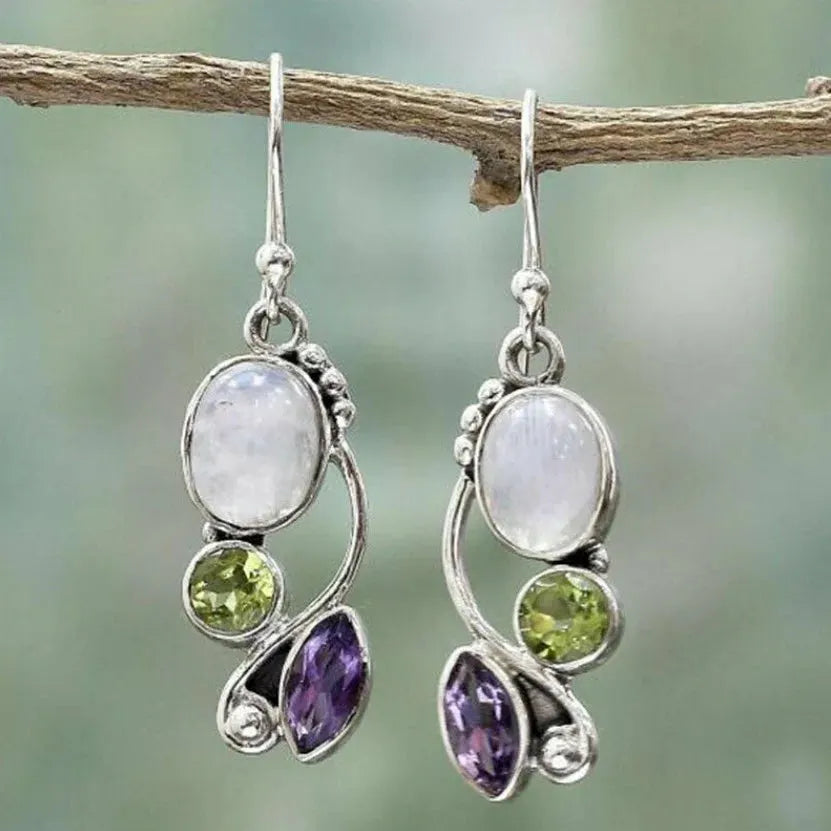 Elegant Gemstone Earrings