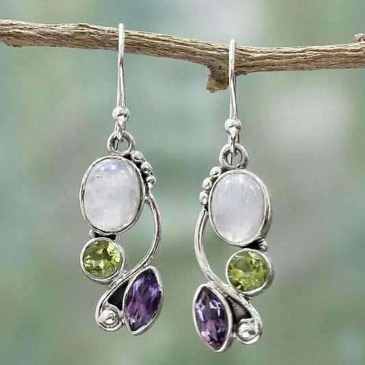 Elegant Gemstone Earrings