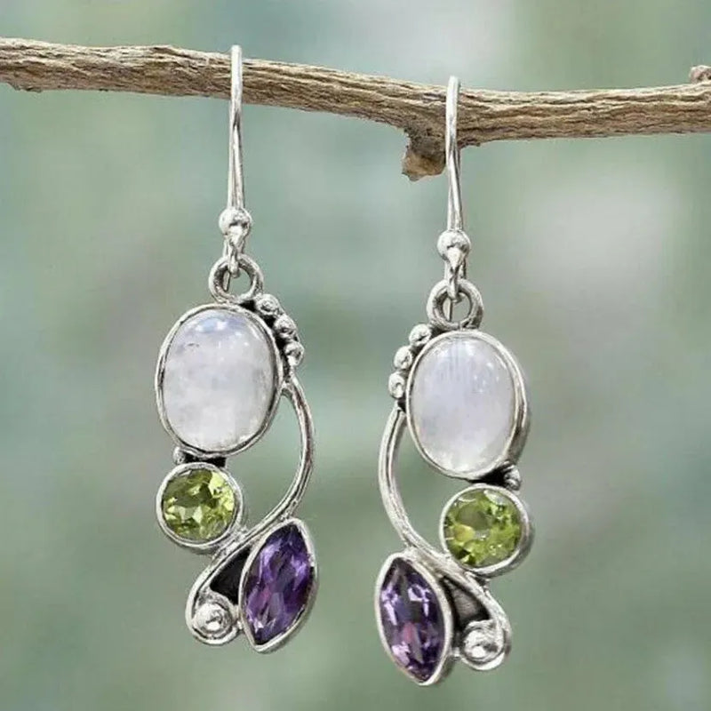 Elegant Gemstone Earrings