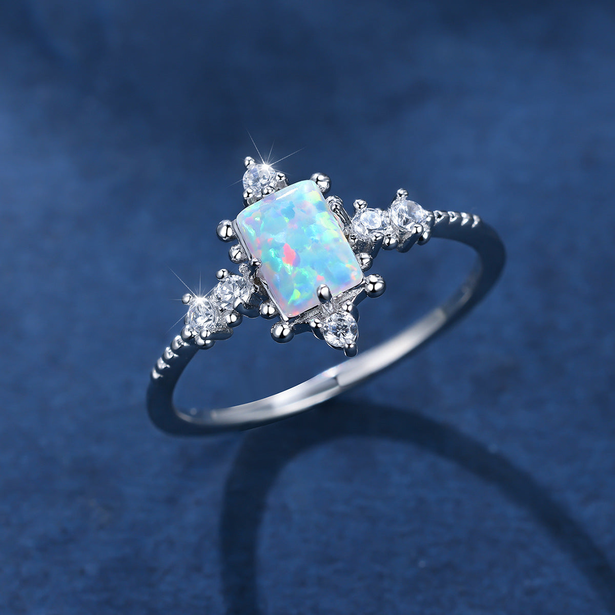Elegant Opal Ring
