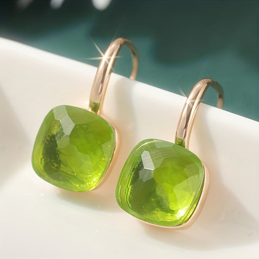 Elegant Peridot Earrings