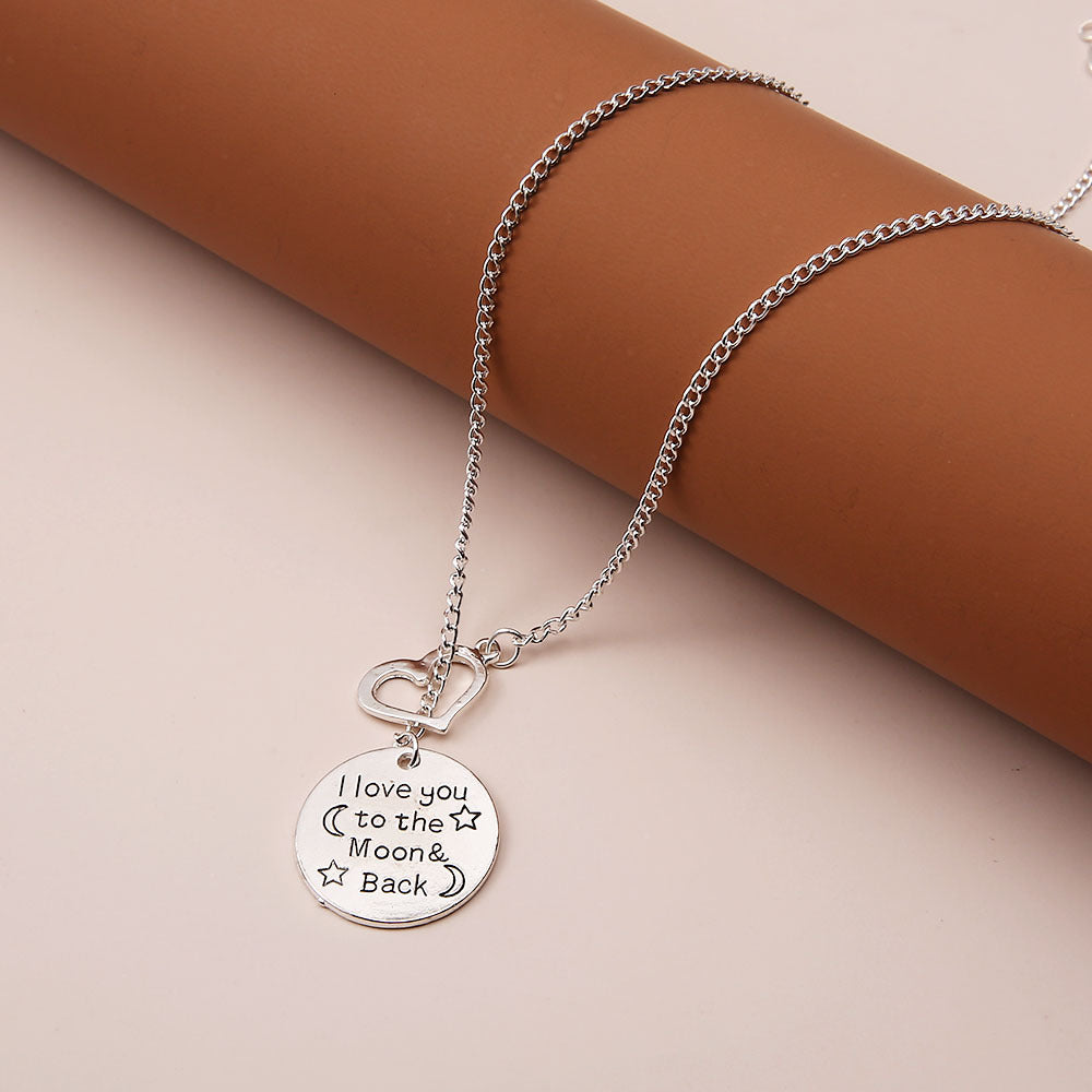 Romantic Moon & Stars Necklace