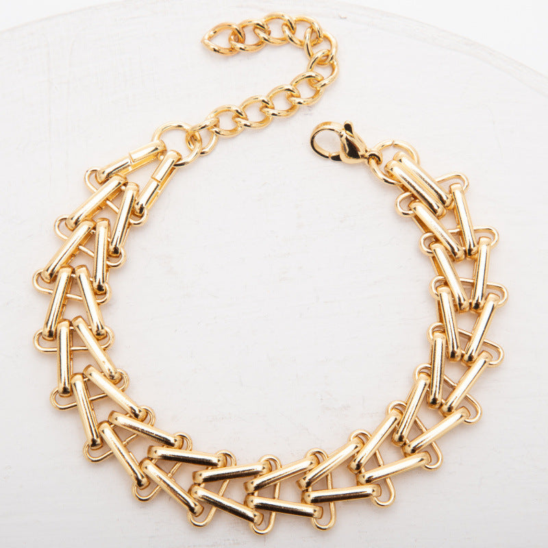 Gold Link Bracelet