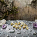 Vintage Dangling Crystals Earrings
