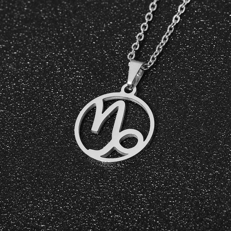 Capricorn Zodiac Necklace