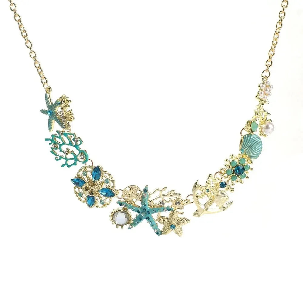 Vintage Coastal Charm Necklace