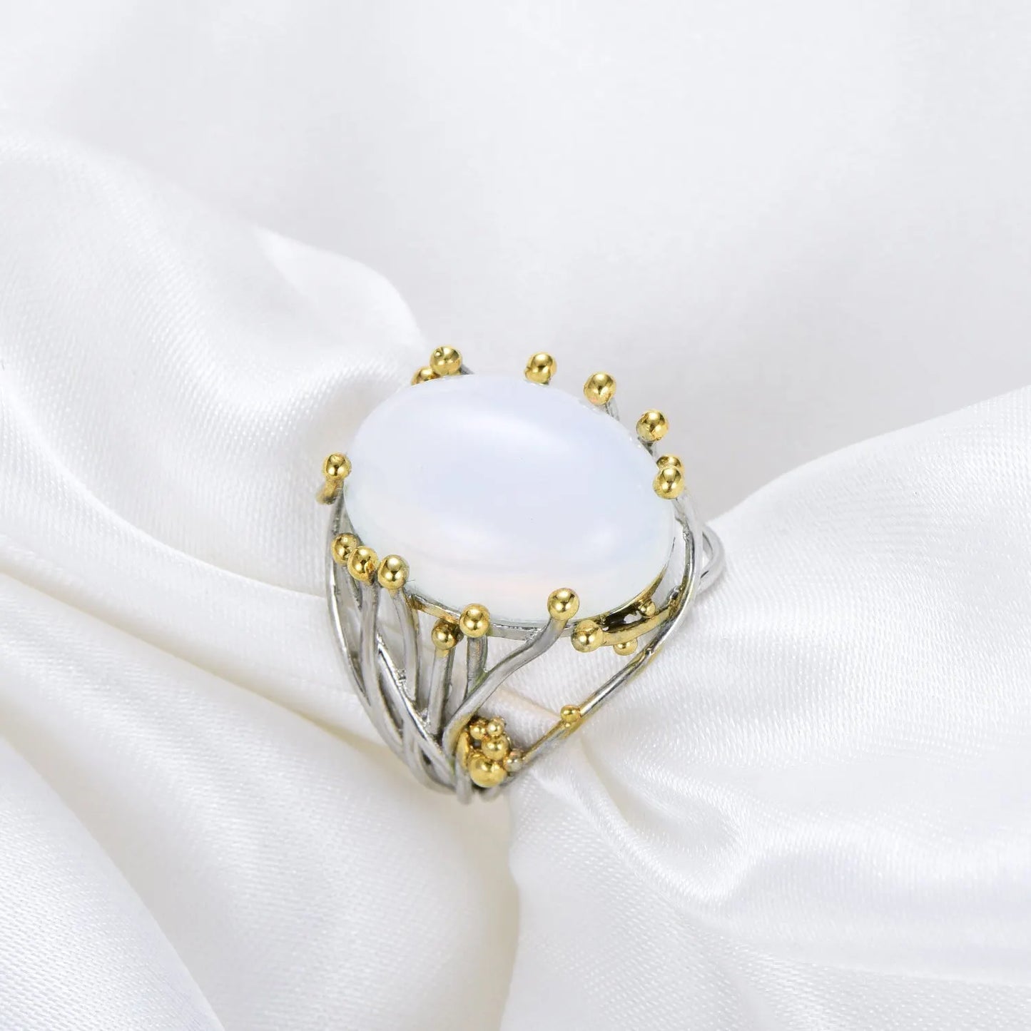 Elegant Moonstone Ring