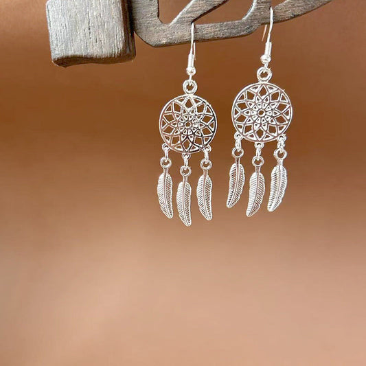 Bohemian Dreamcatcher Earrings
