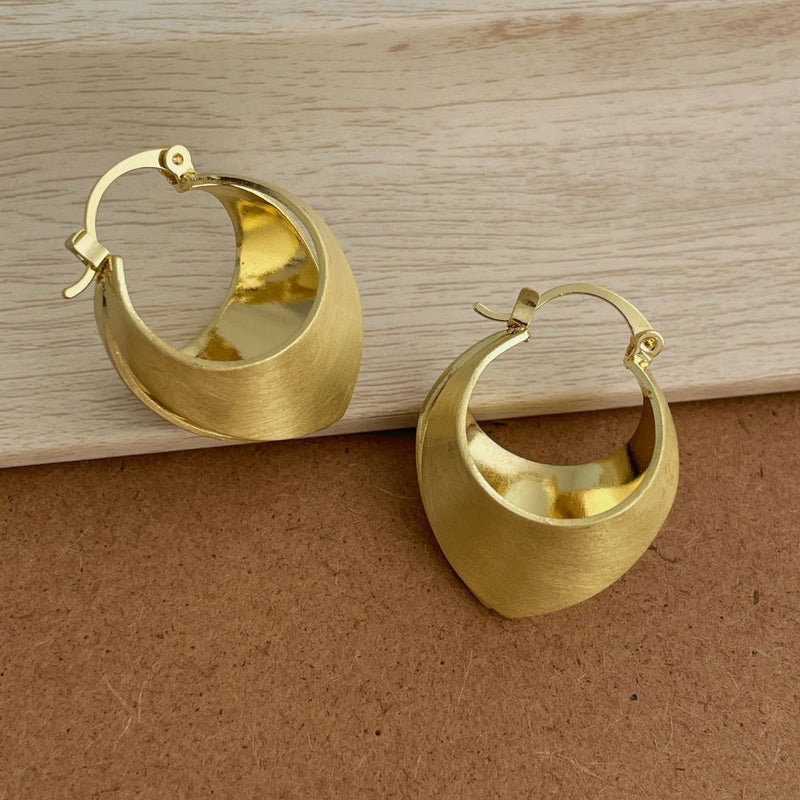 Classic Gold Hoop Earrings