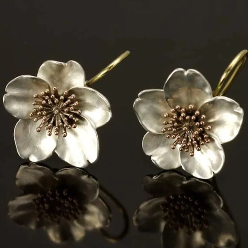 Vintage Flower Earrings