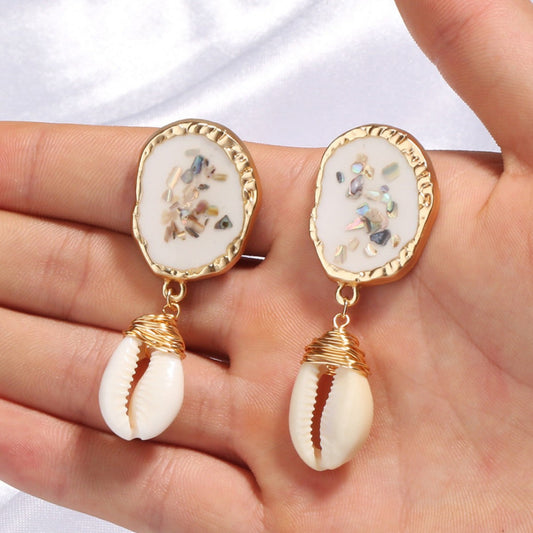 Vintage Shell Earrings