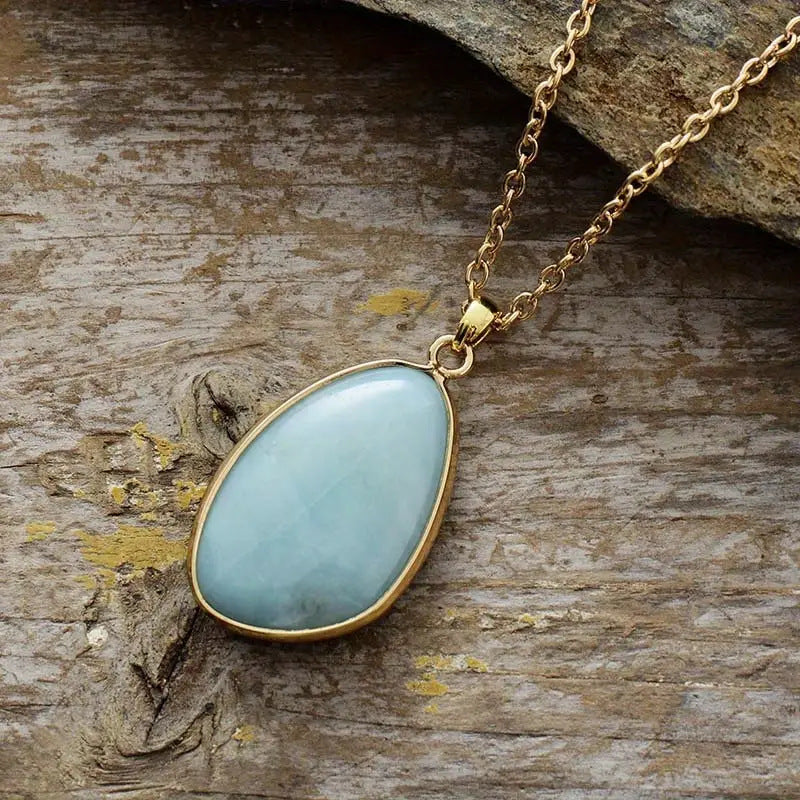 Elegant Larimar Necklace