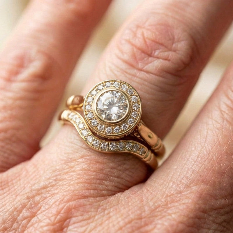 Vintage Gold & Zirconia Ring Pack