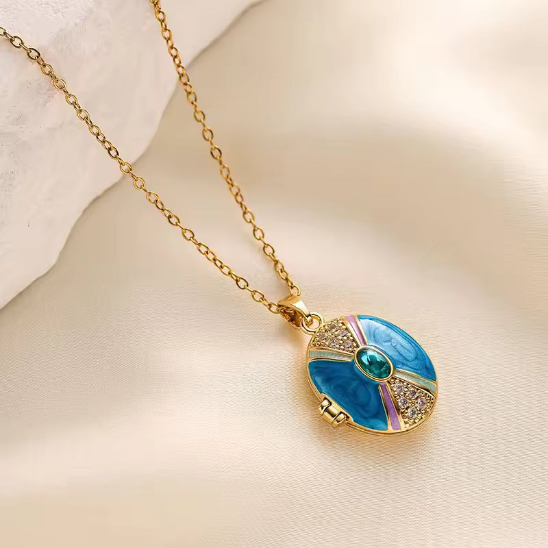 Elegant Blue Gemstone