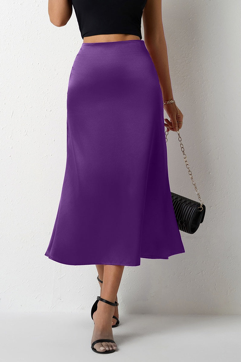 Mermaid Tail Satin Skirt