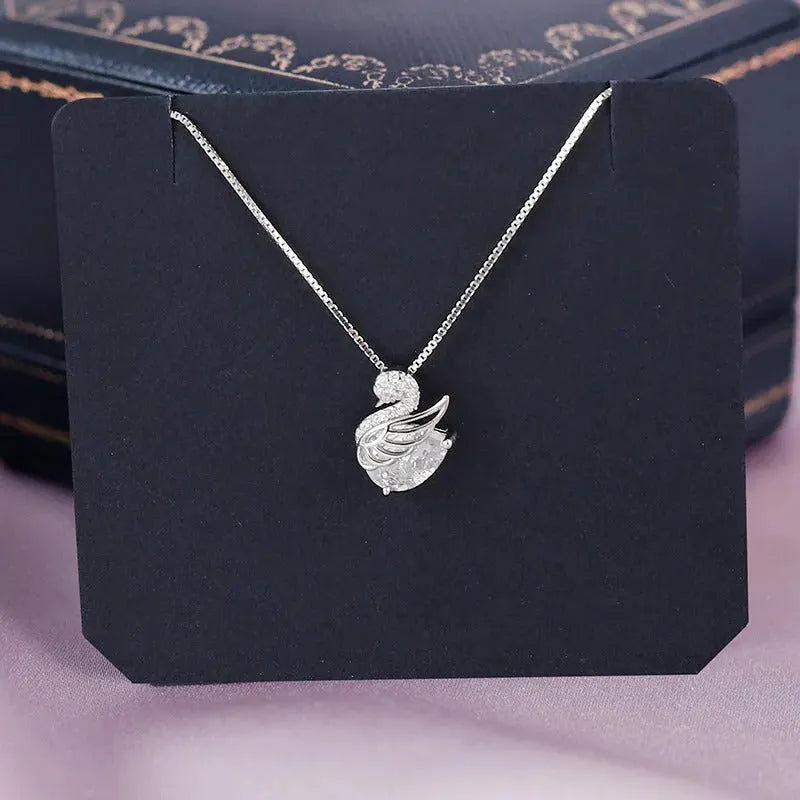 Elegant Swan Necklace