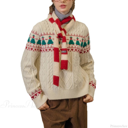 Christmas Tree Fair Isle Sweater