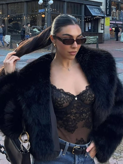 Cozy Oversized Faux Fur Coat
