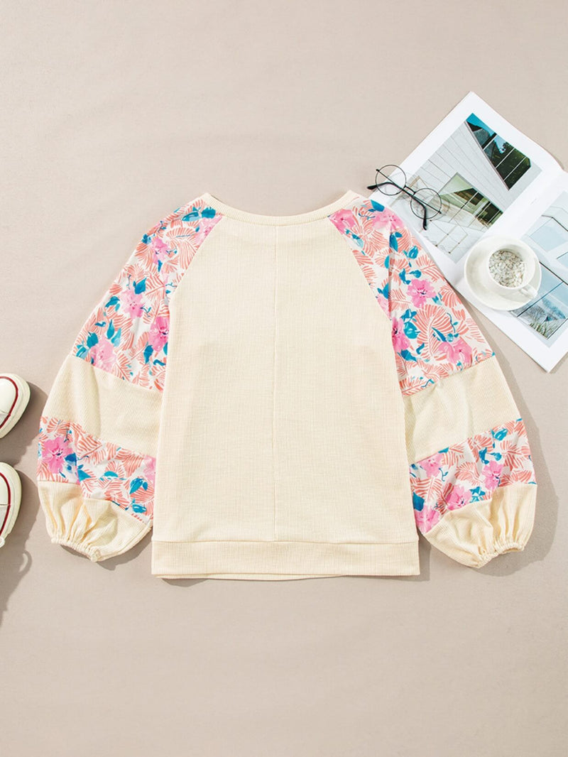 Blooming Spring Belle Sleeve Sweater