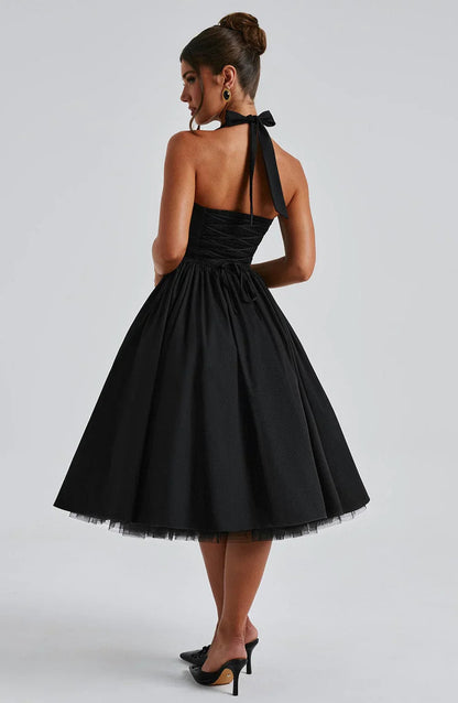 Monaco Grace Corset Midi Dress