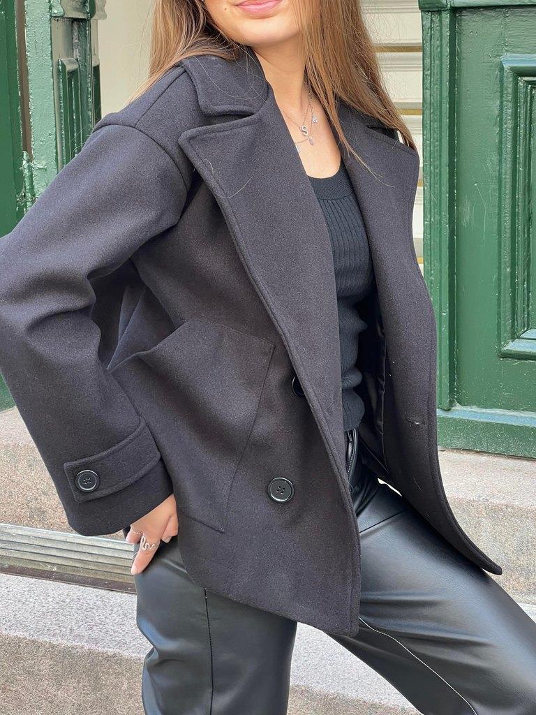 Ginalli Coat - Black