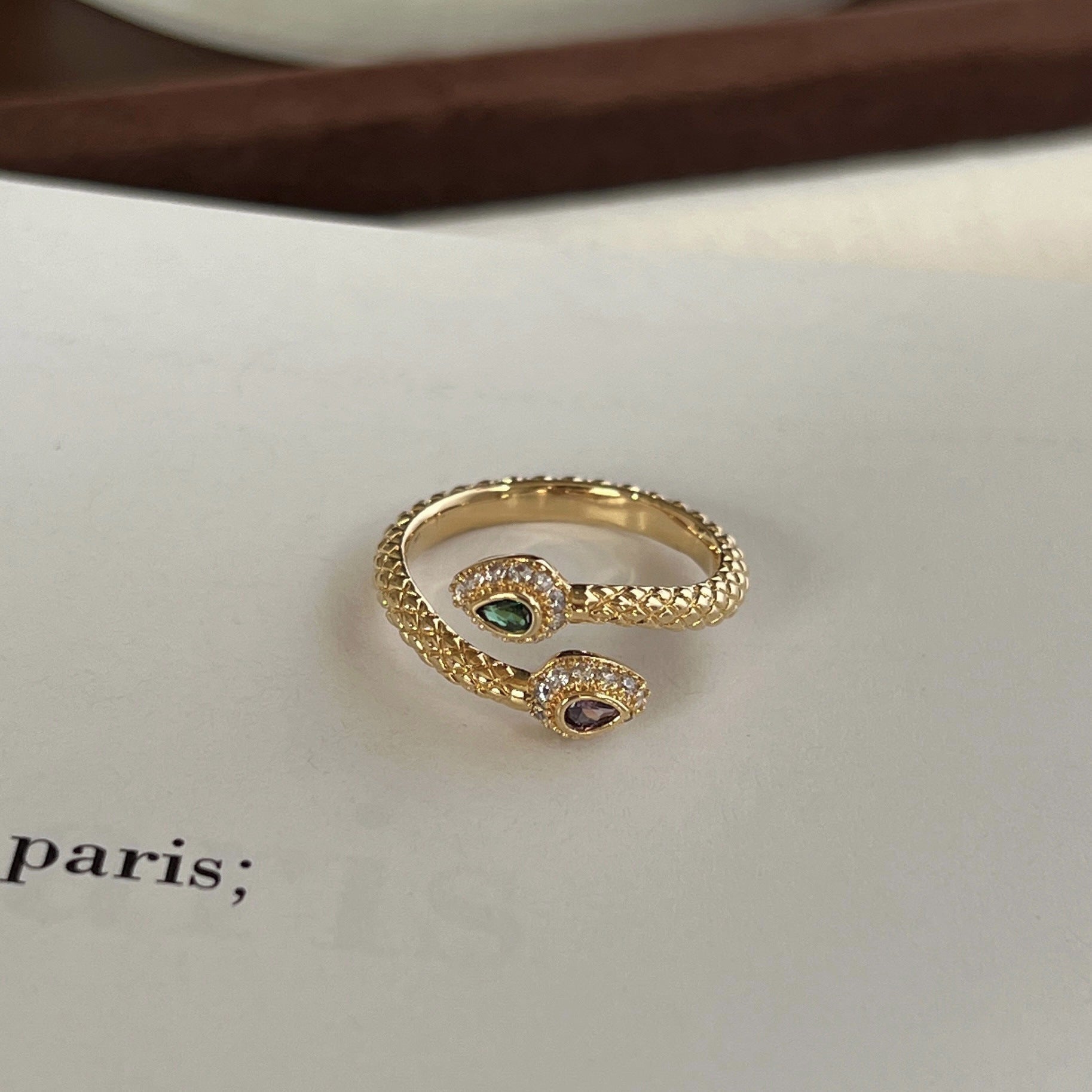 Vintage Snake Ring