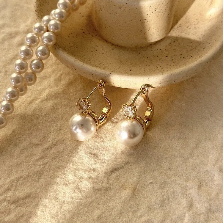 Elegant Pearl Earrings