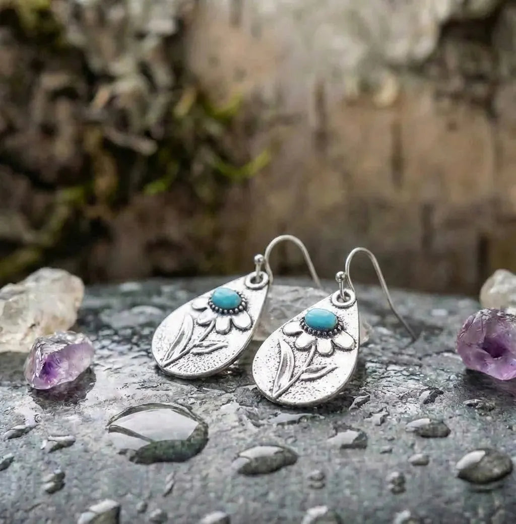 Silver Vintage Enchanted Earrings