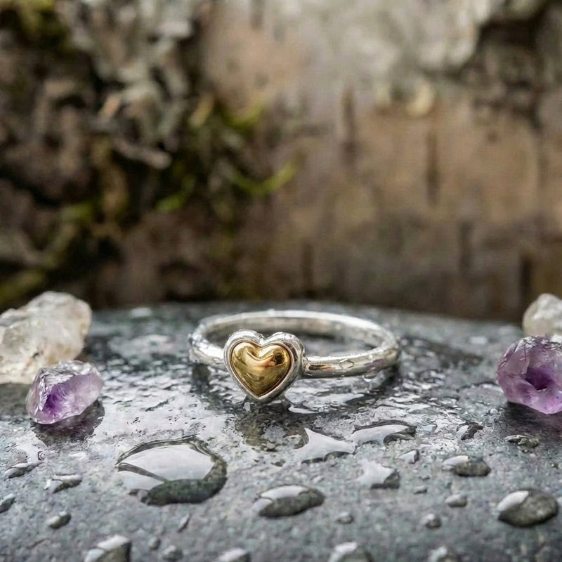 Elegant Heart Love Ring