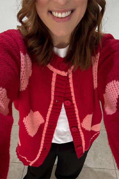 Heart Shaped Cozy Sweater