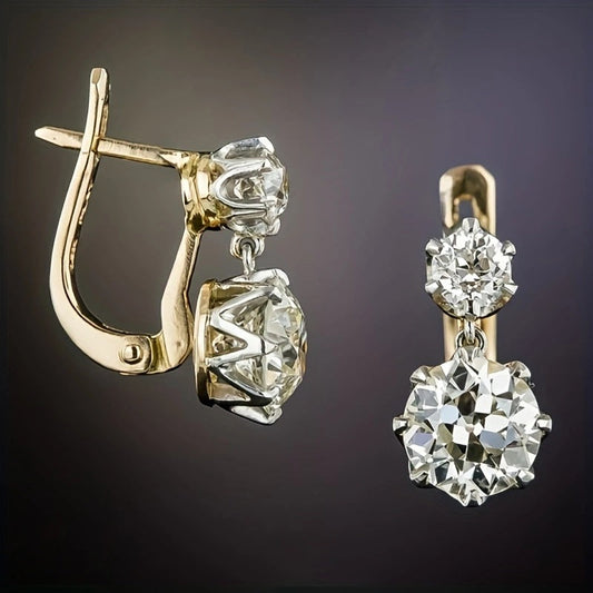 Classic Diamond Earrings