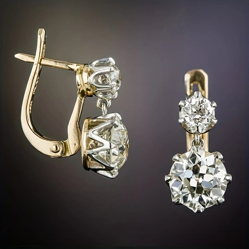 Classic Diamond Earrings