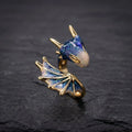 Vintage Handmade Dragon Ring