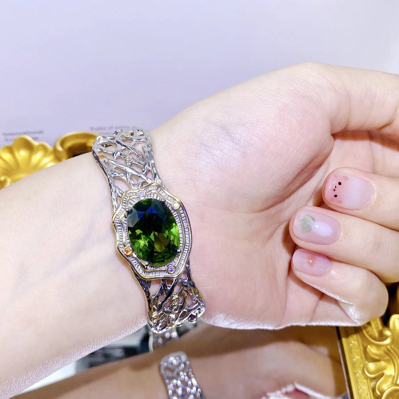 Vintage Peridot Bracelet