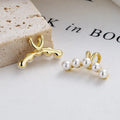 Pearl Gold Earrings