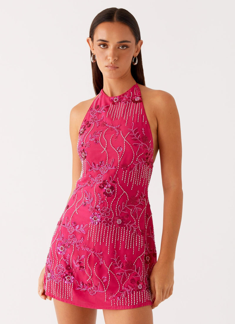 Leo Beaded Mini Dress™ — Sculpt Your Curves and Own Every Moment With Effortless Elegance