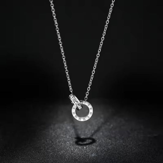 Classic Roman Numeral Necklace