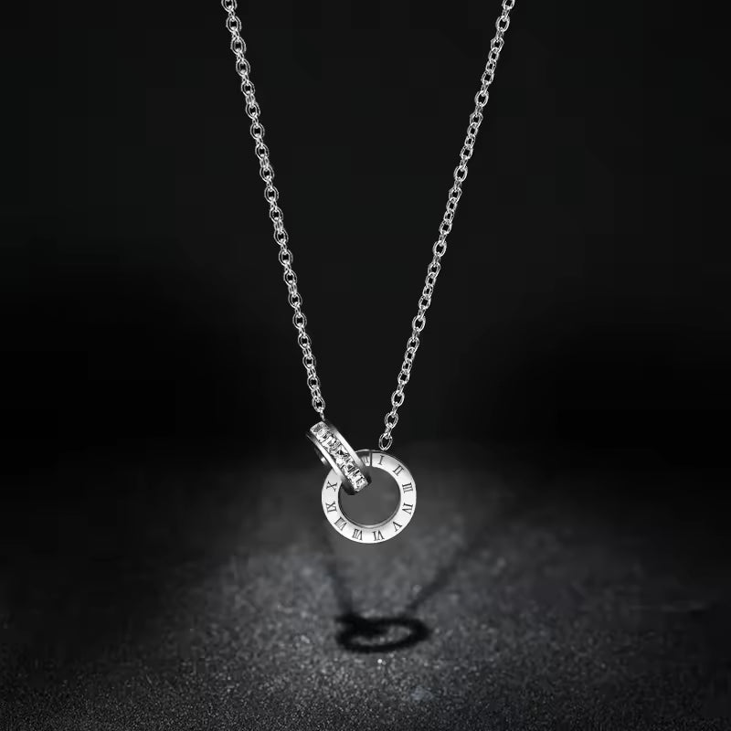 Classic Roman Numeral Necklace