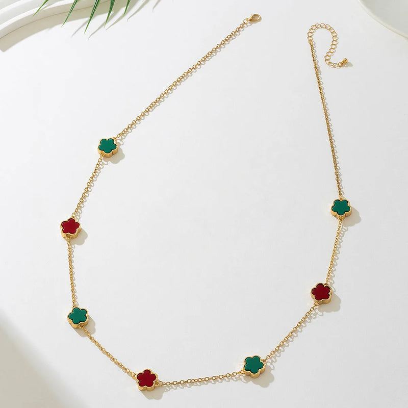 Elegant Clover Necklace