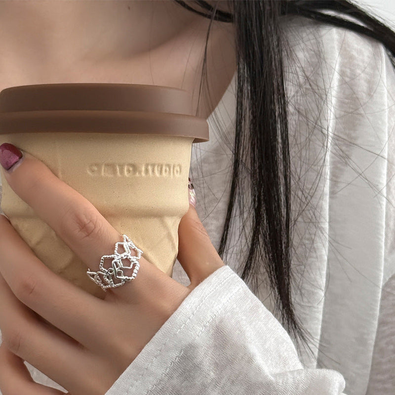 Delicate Leaf Ring