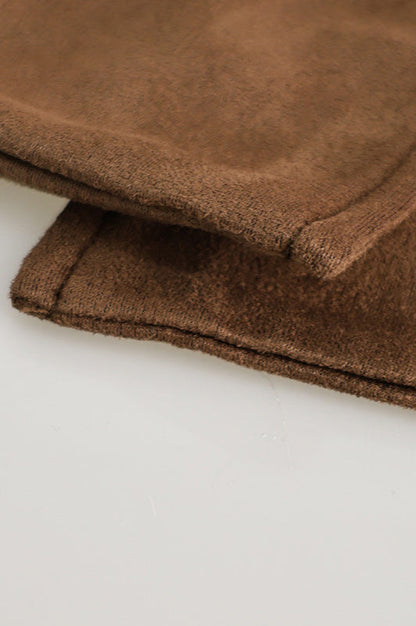Brown Belted Long Coat