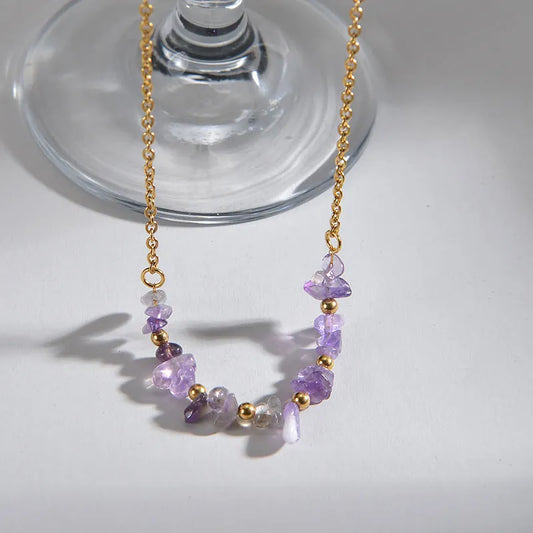 Elegant Amethyst Necklace